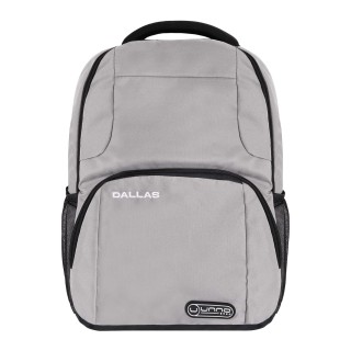 Dallas notebook backpack UNNO TEKNO 15.6" gray