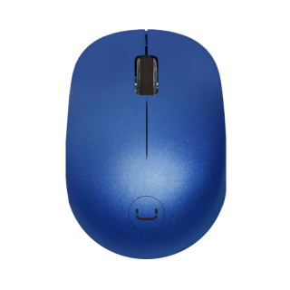 Mouse inalambrico curva azul