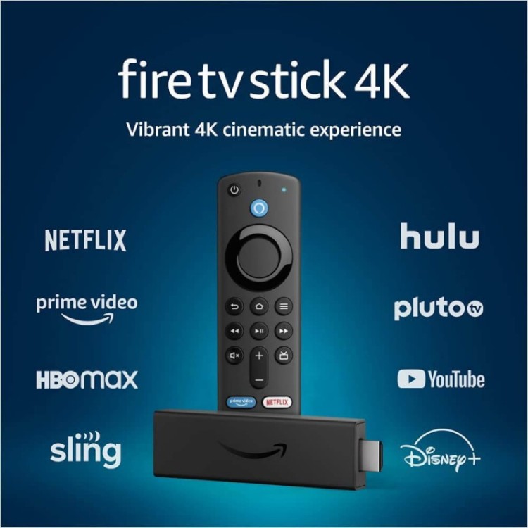 Para  Fire Pincho TV 4K Repuesto Remote-Control Cubierta Con Voz  Partes Ru