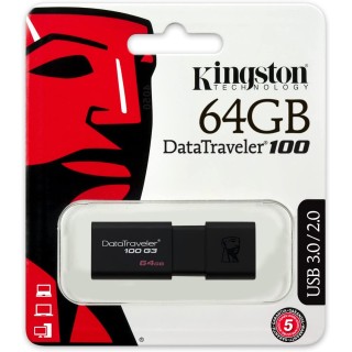 Memoria usb 64gb KINGSTON dt100 g3 3.0