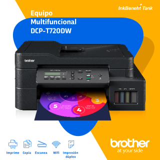 Multifuncional inalámbrico BROTHER dcp-t720dw