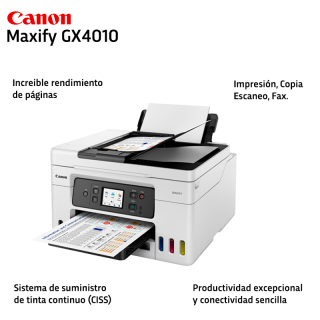 Multifuncional inalámbrico CANON maxify gx4010