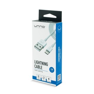 Cable USB lightning 1.5m/5ft UNNO